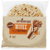 Αρτόπουλος Πίτες Για Σουβλάκι Σταρένιες 680gr