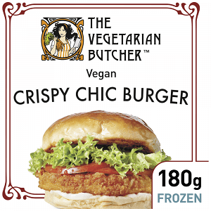 Crispy Chic Burger Σόγιας Κατεψυγμένο The Vegetarian Butcher 180g