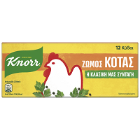 Knorr Ζωμός Κότας 12 κύβοι 6lt
