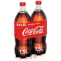 Coca-Cola 2x1,5lt