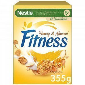 Nestle Δημητριακά Fitness Honey & Almond 355gr