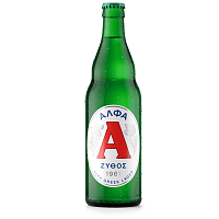 Άλφα Μπίρα Lager Φιάλη (500ml)