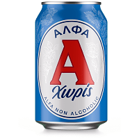Άλφα Χωρίς Αλκοόλ Μπίρα Κουτί 330ml