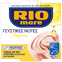 Rio Mare Γευστικές Νότες Με Λεμόνι 120gr