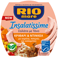 Rio Mare Insalatissime Σαλάτα Με Τόνο Κριθάρι & Ντινκελ 160gr