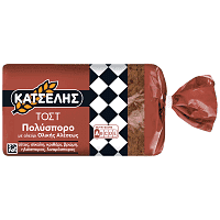 Κατσέλης Ψωμί Τοστ Πολύσπορο Μινι 350gr