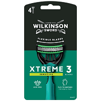 Wilkinson Xtreme 3 Comfort Sensitive Ανδρικό Ξυραφάκι Μιας Χρήσης 4τεμ