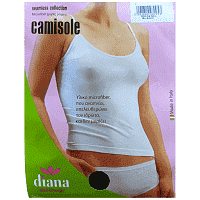 Diana Camisole Φανέλα Γυναικεία Τιράντα (Μαύρο)