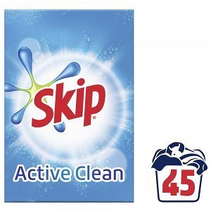 Skip Active Clean Απορρυπαντικό Πλυντηρίου 45μεζ 2,925kg