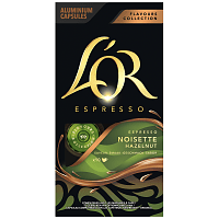 L'or Espresso Κάψουλες Φουντούκι 52gr 10τεμ