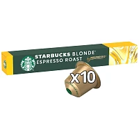 Starbucks Espresso Blonde Κάψουλες Συμβατές Με Μηχανές Nespresso* 53gr