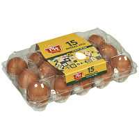 My Koyzina Αυγά 15τεμ 53-63gr Medium
