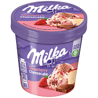 Milka Strawberry Cheesecake Παγωτό 314gr 425ml