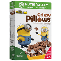 Nutri Valley Δημητριακά Minions Crispy Pillows 375gr