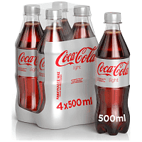 Coca-Cola Light 4x500ml