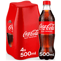 Coca-Cola 4x500ml