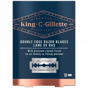 Gillette King C Double Edge Ανταλλακτικά 10τεμ
