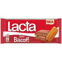 Lacta Σοκολάτα Biscoff 85gr