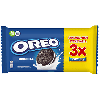 Oreo Μπισκότα Βανίλια 3τεμ -0,50€