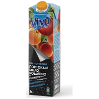 Viva Fresh Φρουτοποτό Ροδάκινο-Μήλο-Πορτοκάλι 1lt