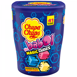 Chupa Chups Τσίχλες Big Babol Magic Cubes 86gr