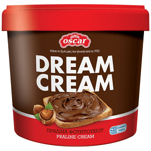 Oscar Πραλίνα Φουντουκιού Dream Cream 320gr
