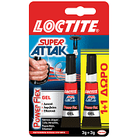 Loctite Κόλλα Στιγμής Gel 3gr 1+1 Δώρο