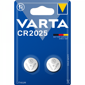 Varta Μπαταρίες CR2025 Συσκ. 2 τεμ