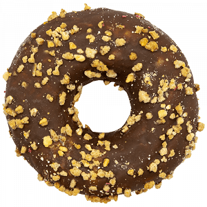 Donuts Με Γέμιση Πραλίνα & Φουντούκι Ψημένο Κατεψυγμένο 71gr