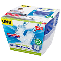 UHU Συλλέκτης Υγρασίας Magnet Θήκη 450gr + Ανταλλακτικό 450gr
