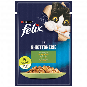 Felix Agail Φακελάκι Τροφή Γάτας Κουνέλι 85gr