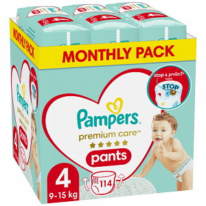 Pampers Premium Pants 114τεμ Nο4 9-15kg