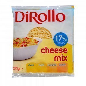 Dirollo Mixed Τυρί Τριμμένο 200gr