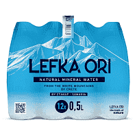 Λευκά Όρη Φυσικό Μεταλλικό Νερό 500ml 12τεμ