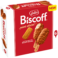 Lotus Biscoff Mini Sticks 6τεμ 219gr 300ml