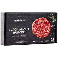 Φάρμα Κουτσιώφτη Black Angus Burger Ελληνικής Εκτροφής Κατεψυγμένο 720gr