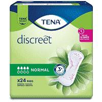 Tena Lady Discreet Normal Σερβιέτα Ακράτειας 24 τεμάχια