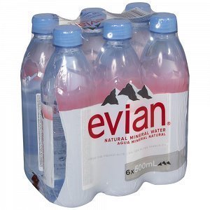 Evian Μεταλλικό Νερό 6x500ml