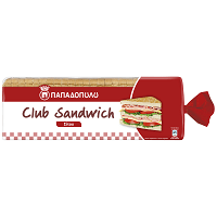 Παπαδοπούλου Ψωμί Σίτου Club Sandwich 950gr