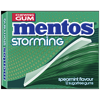 Mentos Storming Spearmint Τσίχλες 33gr