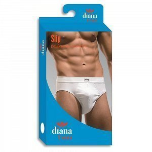 Diana Slip Ανδρικό Λευκό Βαμβακερό Ελαστικό (S-M-L-XL)