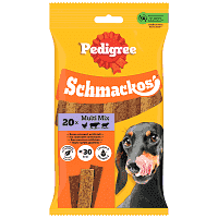 Pedigree Σνακ Σκύλου Shmackos Multi Mix 144gr 20τεμ