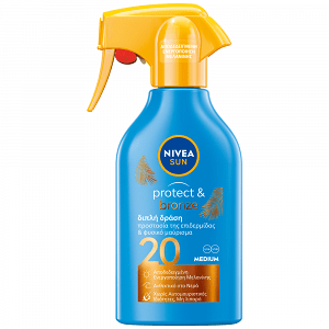 Nivea Sun Protect & Bronze Trigger Spray SPF 20 270ML