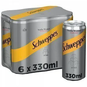 Schweppes Club Soda 6x330ml
