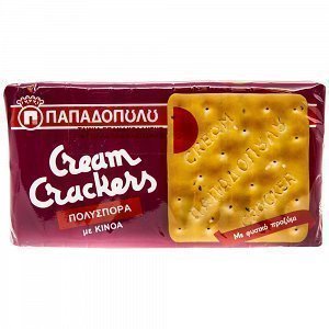 Παπαδοπούλου Cream Crackers Πολύσπορα 195gr