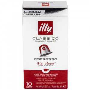 Illy Espresso Classico Κάψουλες Συμβατές Με Μηχ. Nespresso*10τμχ