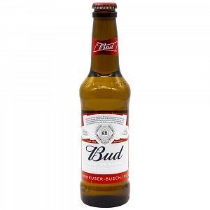 Bud Μπύρα Αμερικής Φιάλη 330ml