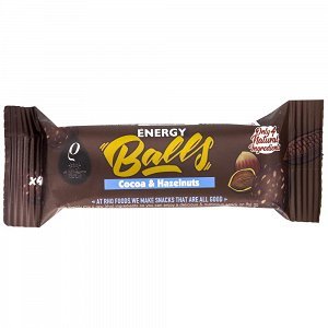 Rho Foods Energy Balls Κακάο-Φουντούκια 40gr