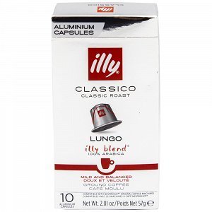 Illy Classic Lungo Κάψουλες Συμβατές Με Μηχ. Nespresso* 10τεμ