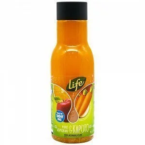 Life Χυμός Μήλο-Πορτοκάλι-Καρότο Μπουκάλι 1lt